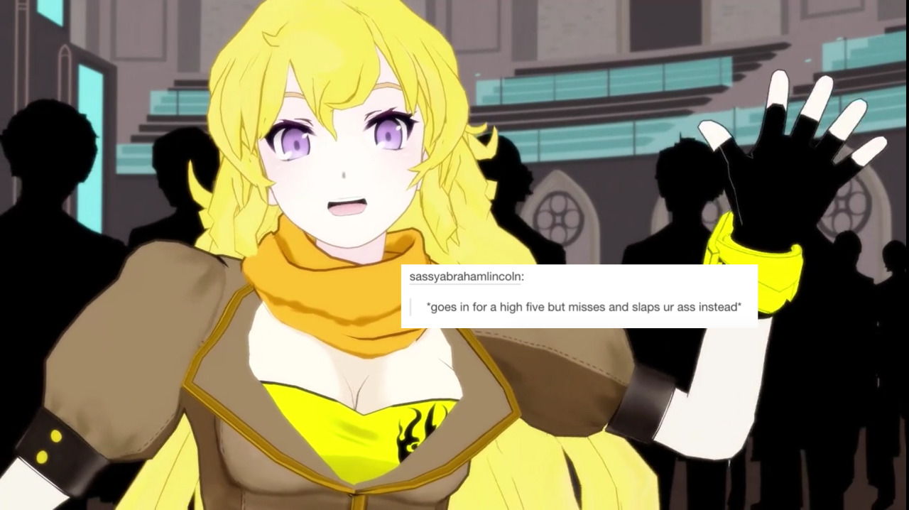 mindcrankismycommander:  RWBY Text Posts 1/??? I am an awful sinner 