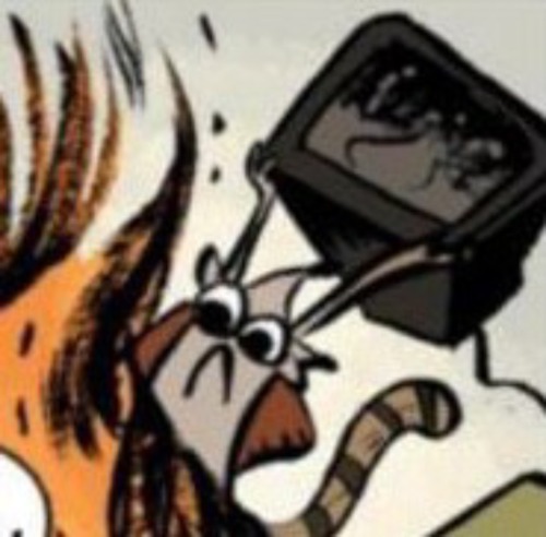 I Started Reading The Regular Show Comics, And I Love How Stupid They Look 😭🙏