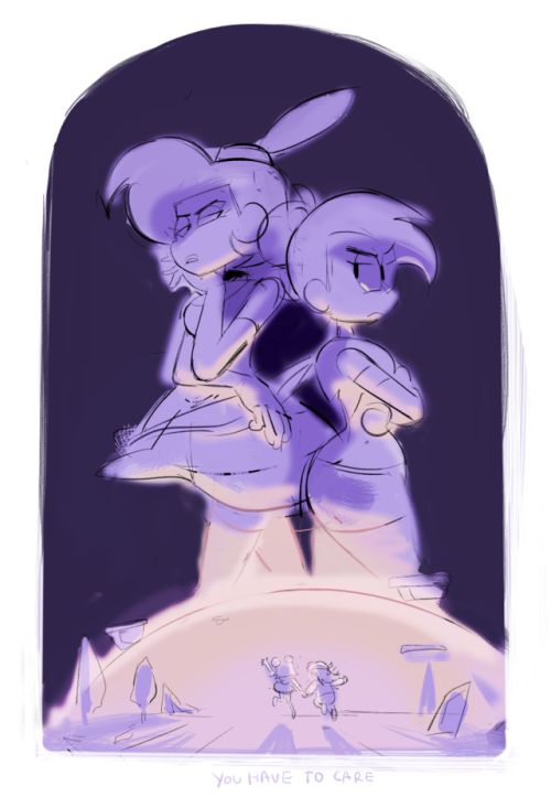 enid and elodie doodles i have lying around!