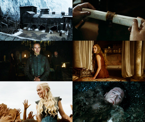  This War of Five Kings means nothing. The true war lies to the north, my king. Death