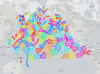 170 smallest counties vs Pacific.
More size comparison maps >>