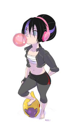 fluffys-art-universe:  Toph cosplaying as Gogo
