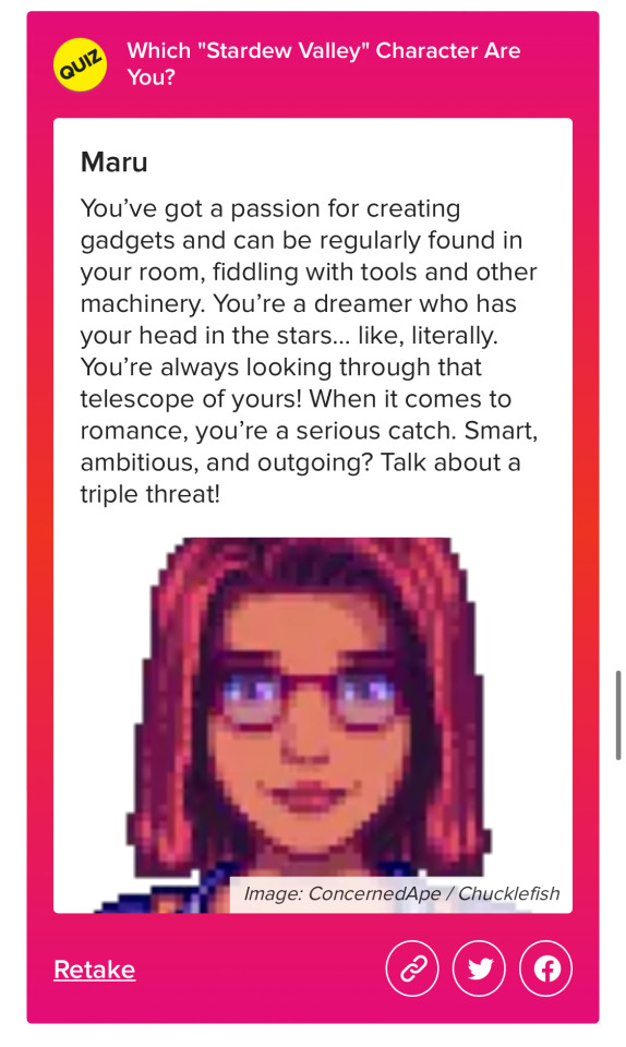 Which Stardew Valley Character Are You