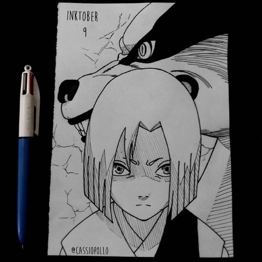 Cassio Pollo Art - Desenho Minato Kamikaze colorido #draw #drawing #mangá # desenho #sketch #cassiopollo #unamar #fabercastell #naruto #art  #unamartattoo #tumblr #itachi #uchiha #animes #drawcolor #narutoshippuden  #akatsuki #drawinganime #drawnaruto