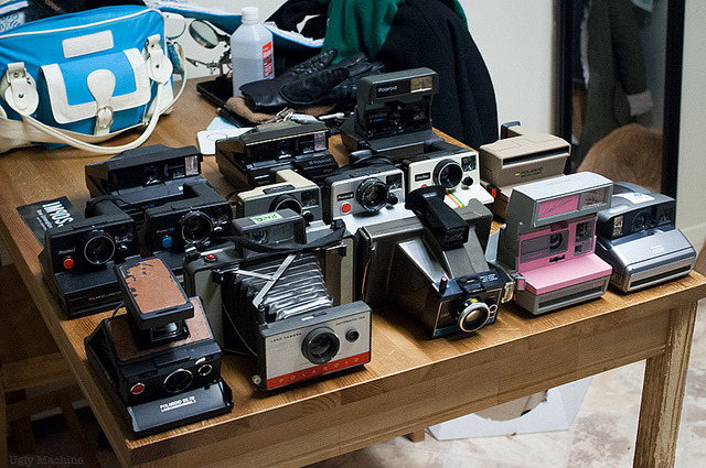 Polaroid Family by Ugly Machine on Flickr.