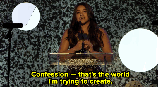 micdotcom:  Watch: Gina Rodriguez breaks down in tears accepting Variety’s young humanitarian award.  