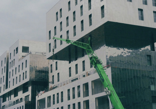 Lyon, quartier des confluences, 2009-2010.