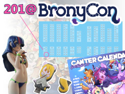 mylittledoxy:  @ Brony Con Got a table from the waiting list at the very last moment! I was waiting to ensure I had everything lined up.  201 &gt; Doxy Merch. I will be at the con but I won’t be at the table. I’ll be working etc… Any information
