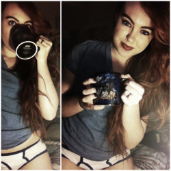 liciasmindmap:  Some day someone will love me for who I am. This is when I’m happiest. Comfortable in a t-shirt and little boy undies with warm tea in my Star Wars cup :). 