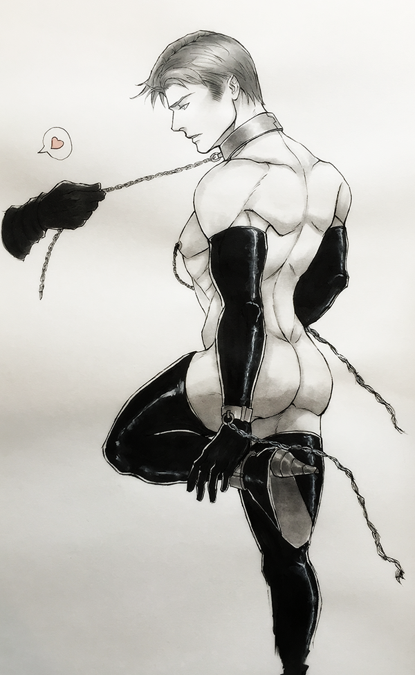 festeringsilence:What started out as an experiment with a jar of Copic White ink