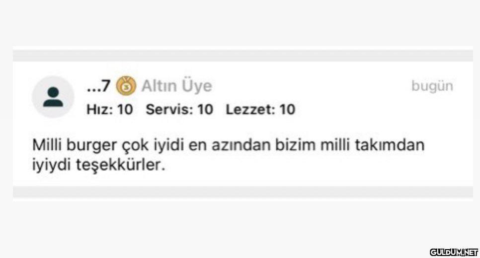 .7 O Altın Üye Hız: 10...