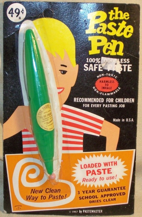 DIME STORE:  1967 The Paste Pen by Pastemaster