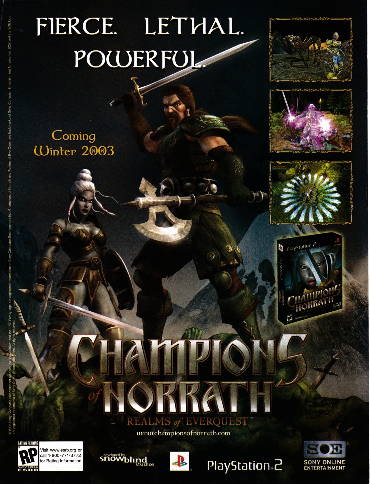 Video Game Ads — “Champions Norrath: Realms EverQuest” ...