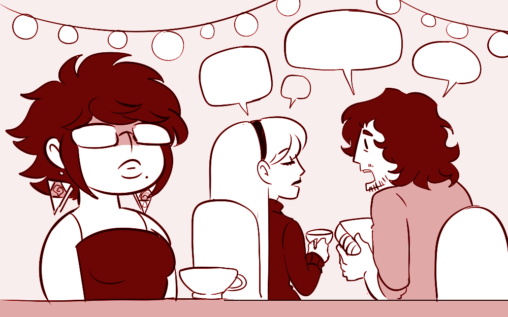 camalilium:  tfw u just wanted a nice tea date but now ur gf and stalker wont shut