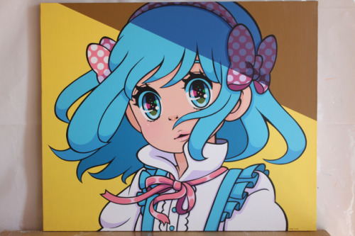 madoka07: Madoka Kinoshita 2018 Canvas art “why”Acrylic paint on Canvas. size 606mm x 727mm. YouTube >> https://youtu.be/gt5iInR7grg 
