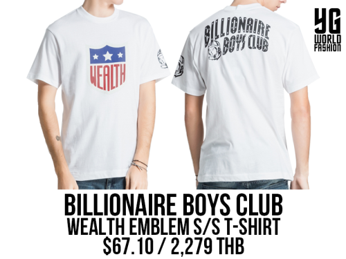 Mino was wearing Billionaire Boys Club Wealth Emblem S/S T-shirt on SMTM4. The tee is now on sale on