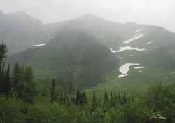 geographilic: Rainy Day at Glacier National Park, Montana 