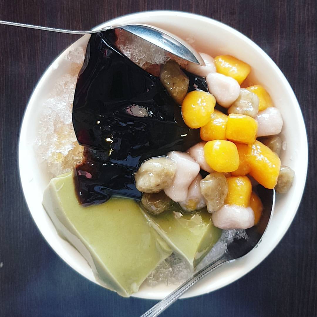 Photo Ice grass jelly recipe Fresh and Delicious Blitar