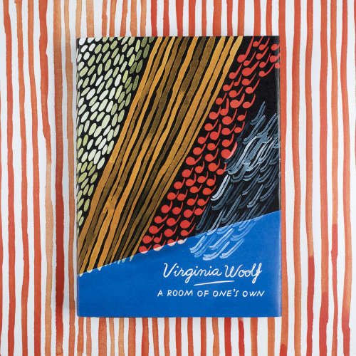 vintagebooksdesign:VIRGINIA WOOLFDrawn by the distinct, abstract and fluidstyle of illustrator Aino-