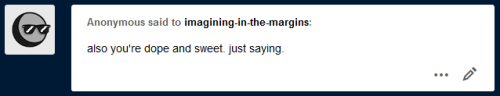 1. & 2. Are you trying to make me cry? Because this is how you make me cry Thank you so much for