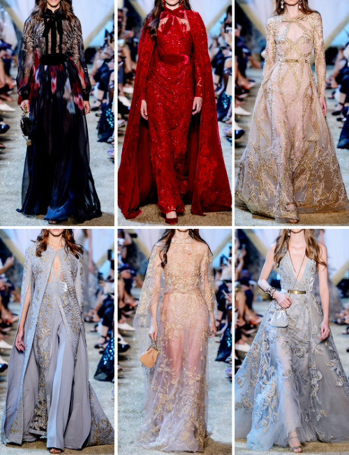 Sex fashion-runways:   Elie Saab at Couture Fall pictures