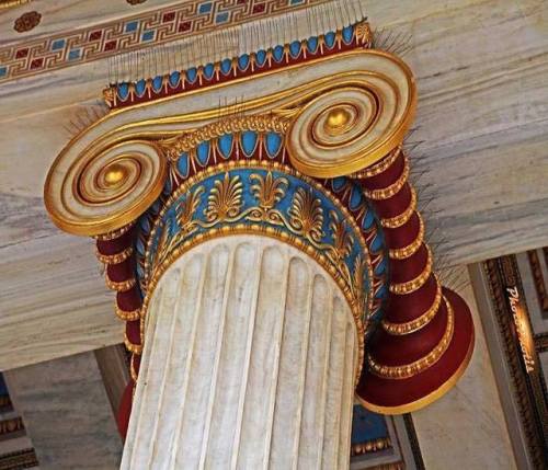 Ionic capitel, Greece