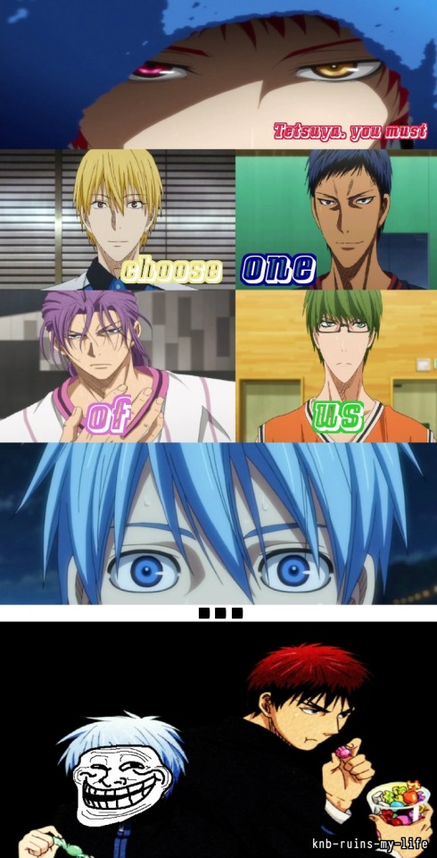 KnB Ruins My Life  Kuroko no basket, Kuroko no basket characters