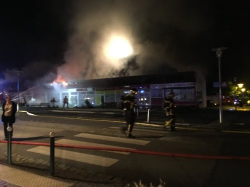 #France: Molotovs, barricades, cars torched, a shopping centre was set alight and a library and seve