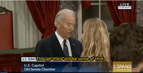 refinery29: Biden just revealed his post-VP plans in the most Joe Biden way possible, by talking into a hot mic The Vice President in the past has been famed for profanely praising healthcare reform and now makes headlines for spilling the secret of his