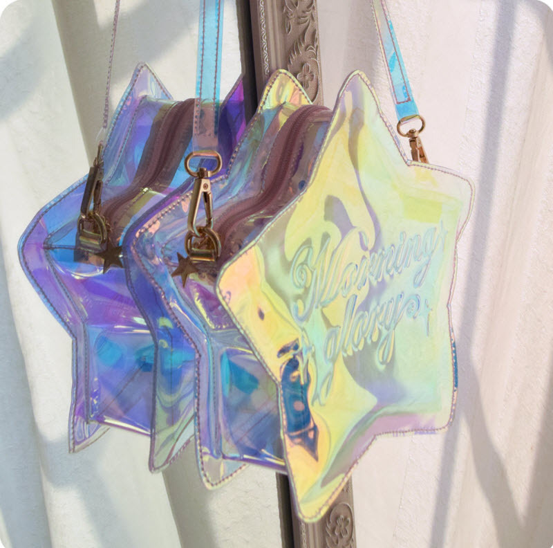 lolita-wardrobe:  New Release: Morning Glory 【-Star Candy-】 Lolita Cross Body