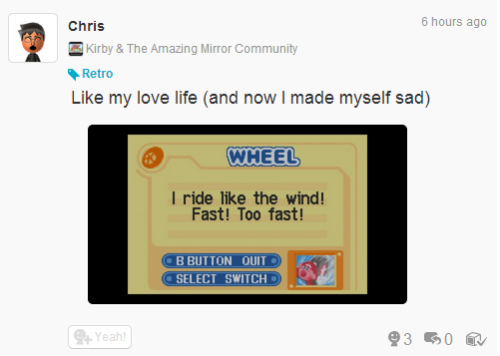 My horrible attempts to be funny in miiverse 