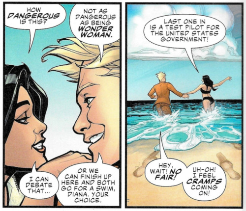 What a delightful story unfolding in the pages of the JLA 100-Page Giant #3! Wonder Woman plays with