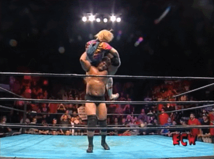Mike Awesome just murdering Spike Dudley