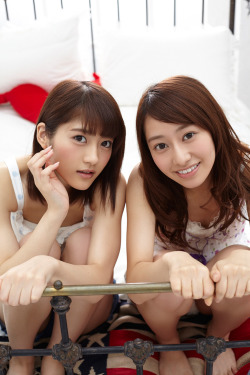 46pic:    Yumi Wakatsuki × Reika Sakurai - WPB  