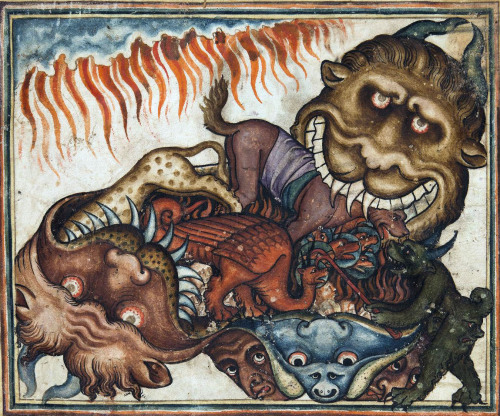 hellmouthsApocalypse, Normandy ca. 1330BnF, Latin 14410, p. 79