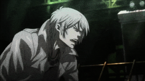 themetastizationofcrappyanime:  Shinya Kougami vs Shogo Makishia - FightingParallels