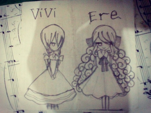 I’d prefer to use Vivi and Ere than Viola and Ellen