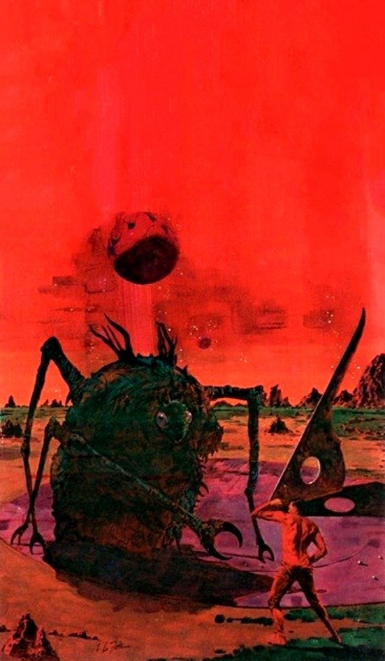 sciencefictiongallery:  Vincent di Fate - Timetracks, 1972.