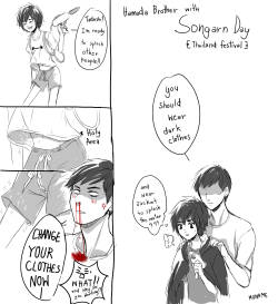 monamepleng:  I draws Hiro and Tadashi join