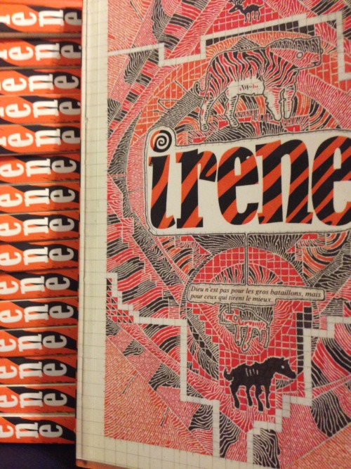 seanknickerbocker: Hey guys,I just got my contributor copies of Irene in. You can purchase them her