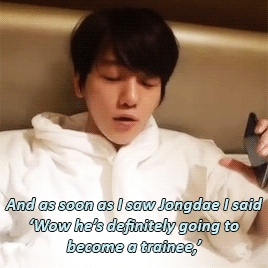 baeksilisk:  Baekhyun and Jongdae’s faithful encounter at their SM Audition ಥ▽ಥ