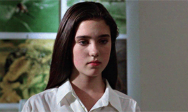 filmgifs:  It won’t hurt me. Insects never hurt me. I love them. Jennifer Connelly