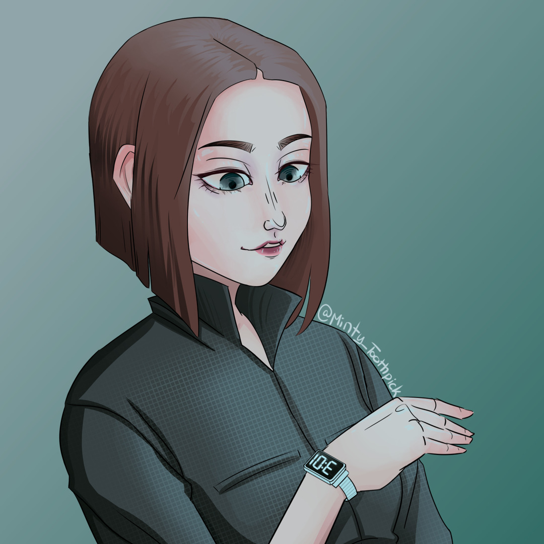 for hire] Sam Samsung assistant fanart I can do half body for only