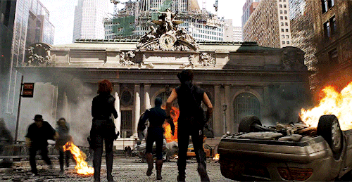 chrishemsworht:gif request meme | marvel + favourite location (new york city) ↳ asked by @aliciavikn