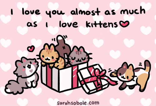 crapmachine:crapmachine:  …I also made cat valentines, because I am predictable. You can get those in my shop, too!  reblogging for actual Valentine’s Day