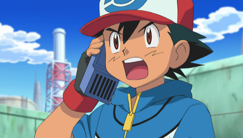XXX every-ash: SERIOUS PHONE CALL, MUST YELL photo