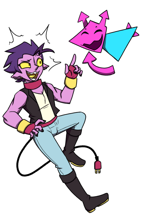 viruses!! viruses!!!sparky is my virus oc and just happens to color match with virovirokun