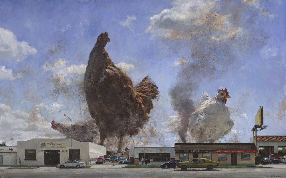 unexplained-events:  Paintings by John Brosio 