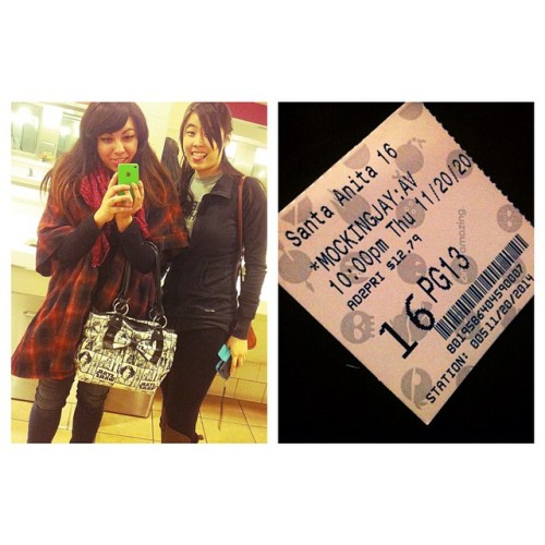 Movie date with the bestie :D #mockingjay #movies #moviedate #bathroompic #wecute #ivebeenwaitingfor