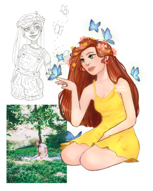 recreating something i drew for my sister <3 i think my style has changed a bitanyway, here&rsq